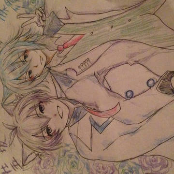 初描き