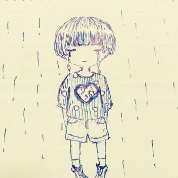 【手繪】下雨的心情