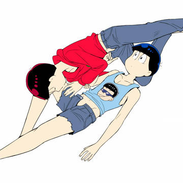 百合長兄のひざまくら