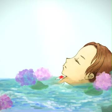 柩の中で