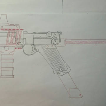 LUGER P08 (modified version)