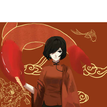 大鱼·海棠  椿