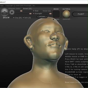 sculptrisで作ったおっさん