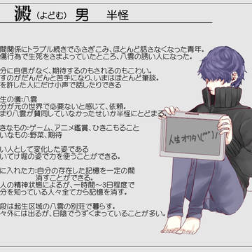 【摩訶物キャラシ】澱