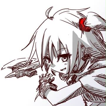 表情練習中