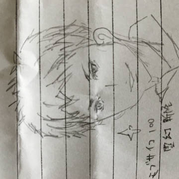 霊幻新隆 落書き