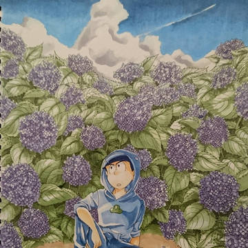 アナログカラ松