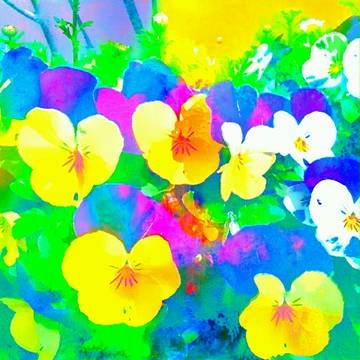 Flower painting
