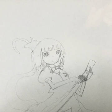 魂魄妖夢を描きました