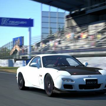 RX-7 FD3S in筑波サーキット