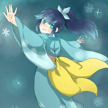 キラキラ雪化粧！