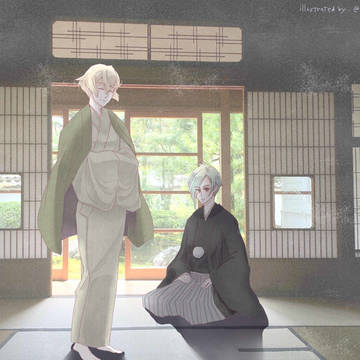 和服着てもらった…