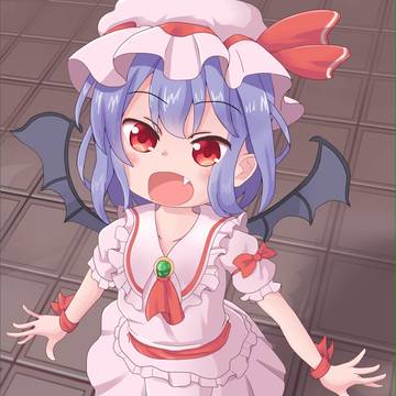 翼ぱたぱたレミリア