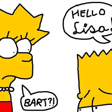 Bart and Lisa 1