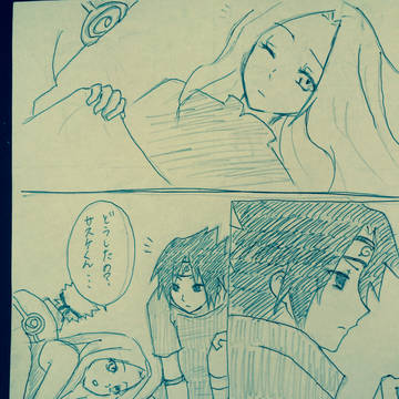 ７班野宿にて