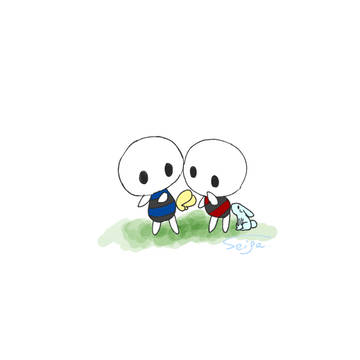 おしりであいさつ