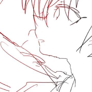 赤と黒つめ