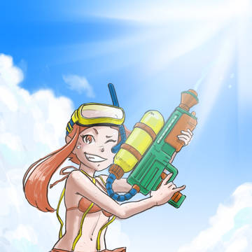 イカが？ガール