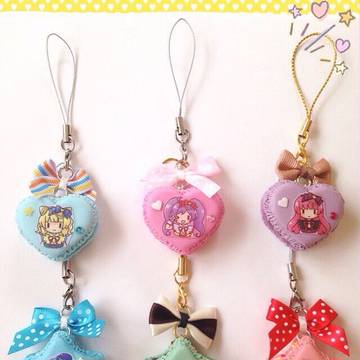 プリパラ♡マカロンストラップ