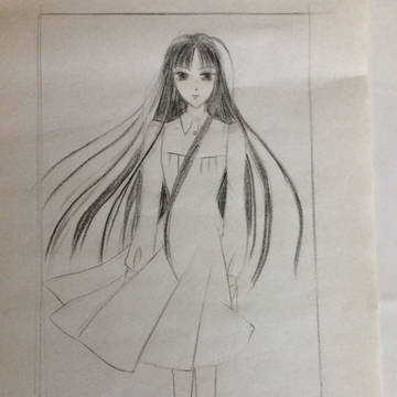 白い少女