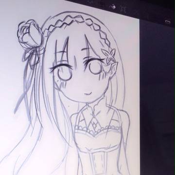 未完成のエミリアたん