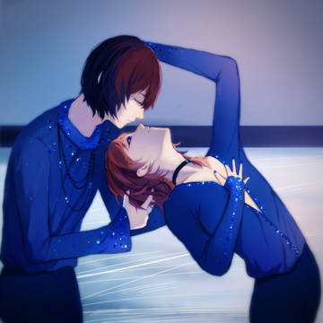 figure skating 双黒