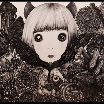 黒い花