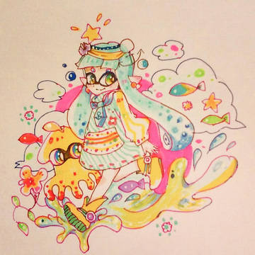 Splatoon落書き