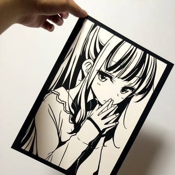 『切り絵』　滝本ひふみ