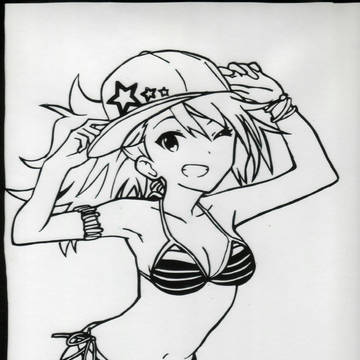 舞浜歩 切り絵