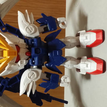 SD ウイングガンダムゼロEW　仮組