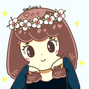 White Flower crown