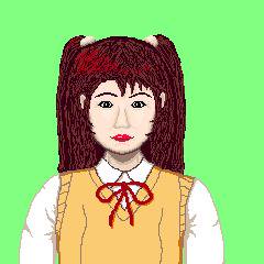 PC98こいこいゲー　キャラ３ VNIちゅちゅ18歳(32)