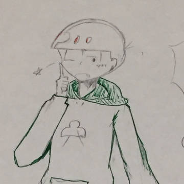 おそ松兄さんがチョロ松の服を着たようです