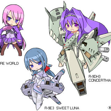 【R-TYPE擬人化】