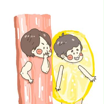 ベーコン と レモン
