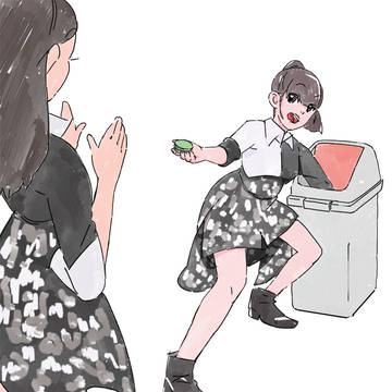 パステルカラーのペダルプッシャー