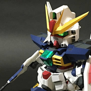 【ペーパークラフト】SDガンダムダブルエックス