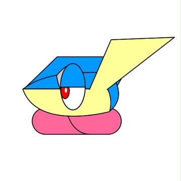 ゲッコウガの顔