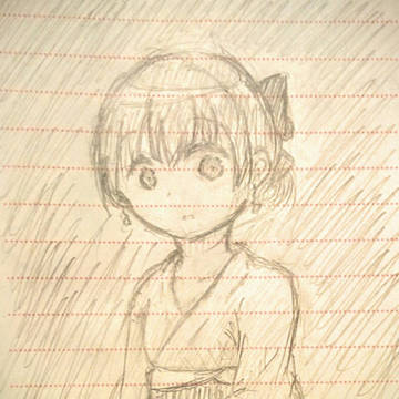夏祭りらくがき