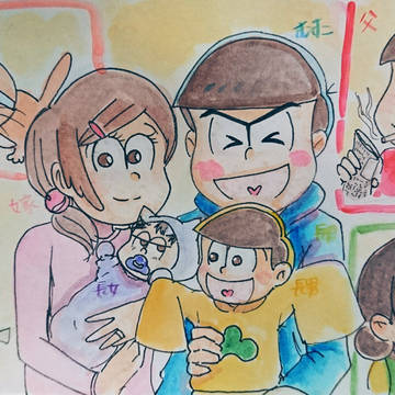 6つ子で親子パロ
