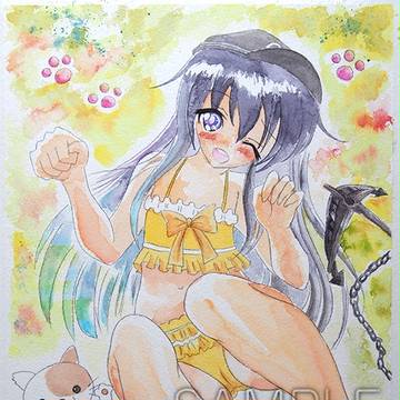 暁。にゃん。