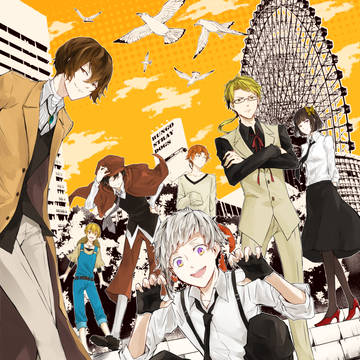 文豪傑作戦 大阪02 告知イラスト