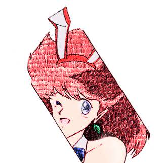 DAICON IV の女の子（着色）
