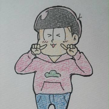 落書き松