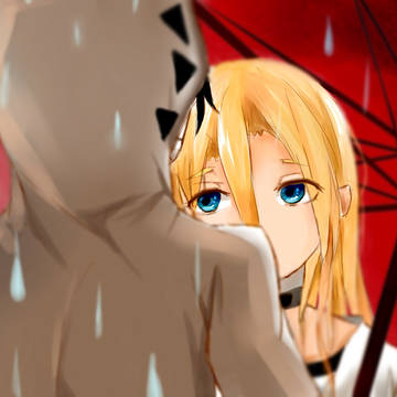 雨中
