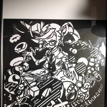 《切り絵》「恋はどう?モロ◎波動OK☆方程式!!」