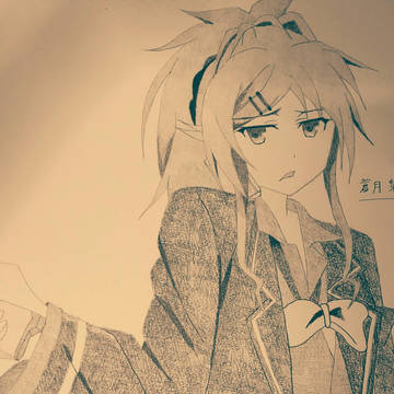 千種明日葉を描いてみました
