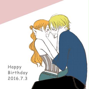 【ツイログ】ナミ誕＆GOLD絵＆ラクガキ