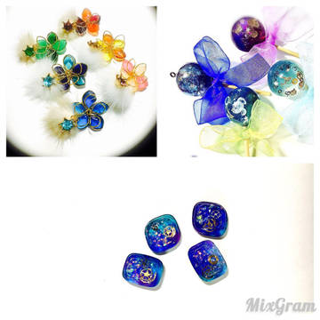 お知らせと新作レジン˚₊*